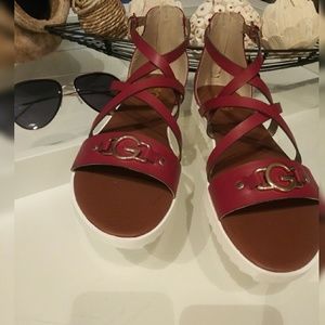 g by guess karin flat sandals